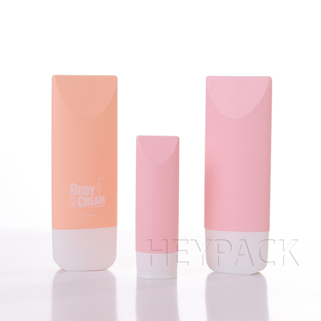 60ml 100ml 150ml PCR HDPE Soft oval Body Care Lotion Bottle